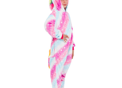 Onesie Kinderen | Eenhoorn | Maat 110/120 | Multicolor