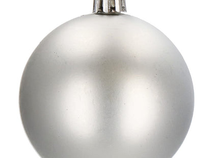 Kerstballen | 12 Stuks | 6 cm | Zilver