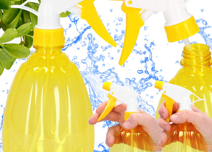 Drukspuit - Bloemenspuit - Handmatig - Planten - Geel - 500 ML