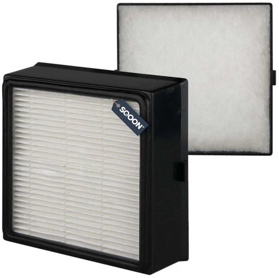 SQOON® HEPA-filter geschikt voor Nilfisk King stofzuiger - Gelijk aan model: 22356800 - Vervangt origineel 22356801 - Voor optimale filtering van fijne stofdeeltjes en allergenen