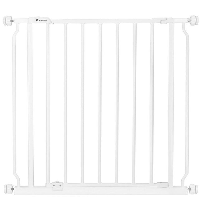 Traphekje | 101 - 109 cm | Traphek | Veiligheidshekje | Metaal | Wit