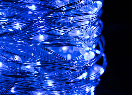 Kerstboomverlichting - Ijspegels - 100 LED - 10 M - Blauw
