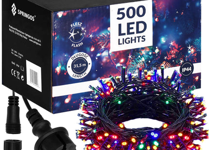 Kerstboomverlichting | Met 500 LED Lampjes | 30 M | Multicolor