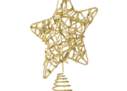 Piek - Kerstboomhanger - Glitters - Goud - Kerstboom