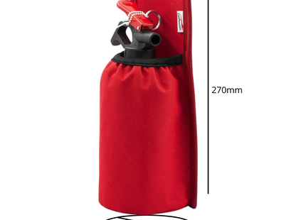 Brandblusserhoes - Brandblusser - Brandblusserhouder - Bescherming -  Rood