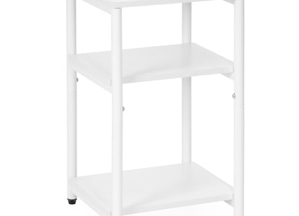 Nachtkastje - Bijzettafel - Slaapkamer - 35x31x59 cm - Wit - 30 Kg