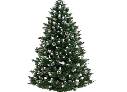 Kunstkerstboom | Frosted Pine | 220 cm | Zonder Verlichting | Met Sneeuw