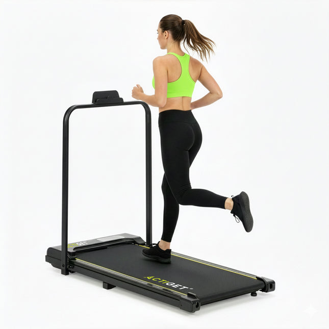 Loopband - 1-6 KM/U - Inklapbaar - Wandelband - Afstandsbediening  - Telefoonhouder - Smeerolie - 102 x 48 x 98 CM - 0,75 PK Motor