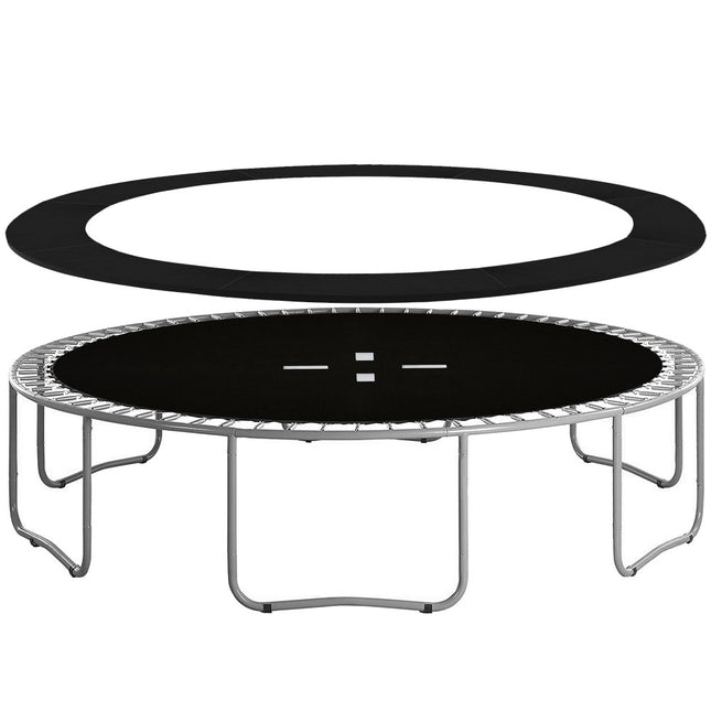 Trampoline Rand | Ø 244 cm | Beschermrand Trampoline | Rond | Zwart