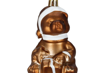 Kerstballen | 47 Stuks | Bruin/Wit/Goud