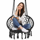 Hangstoel | Binnen & Buiten | Belastbaar tot 150 kg | 120 x 79 cm | Zwart