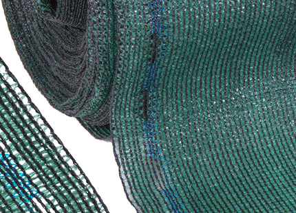 Zichtbreeknet | Zichtdoek | Privacynet | Schaduwdoek | Rol 1,5 x 10 m | 90 % Schaduw | 140g/m² | Groen
