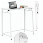 Bureau – Werkbureau – Computer Bureau – Bureautafel – Opklapbaar – 80 X 75 X 40 CM – 30 Kg - industriële - Wit