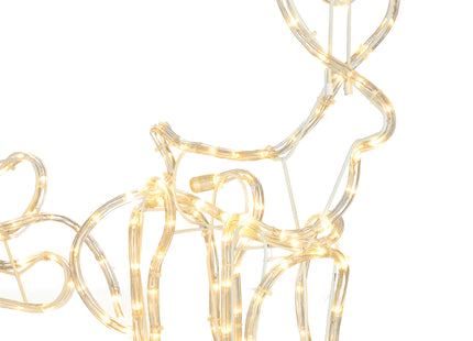 Rendier | 144 LED Lampjes | Warm Wit | 120 Cm