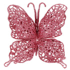 Kerstboomhanger Vlinders | Kunststof | Roze