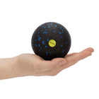 Massage Bal | Triggerpoint Bal | Lacrosse Bal | Massage | Blauw/Zwart | 8 cm
