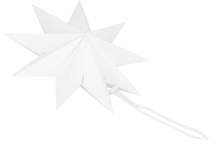 Kerst Ster | Papier | Opvouwbaar | 30 cm | Wit