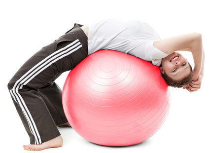 Fitness Bal | Roze | Inclusief Pomp | 75 cm