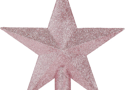 Kerstballen & Piek  | 33 Stuks | 5/6/8 cm | Roze