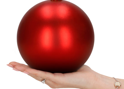 Kerstballen | 6 Stuks | 15 cm | Rood