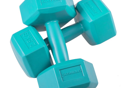 Dumbbell Set - 2,5 KG - Blauw - Oefengewichten