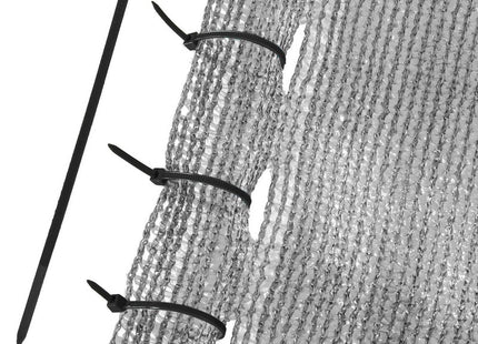 Kabelbinders | Tie Wraps | Tyraps | Tie Rips | 100 x 2.5 mm | 100 Stuks | Zwart