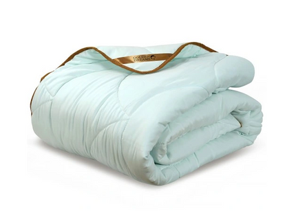 2-in-1 Dekbed - 160 x 200 cm - Seladongroen - Dekbed zonder overtrek - Anti Allergie & Ademend - All Year Dekbed - Zomerdekbed & Winterdekbed