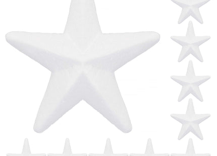 Kerstster Om Te Versieren - Piepschuim - Kerstbal - 12 cm