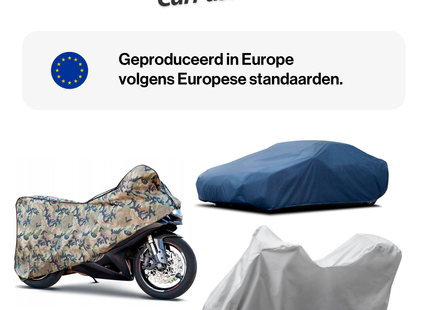 CarPassion Military Motorhoes - Beschermhoes - Waterdicht & Vorstbestendig - Maat L - Camouflage - 248 - 104 - 127 cm