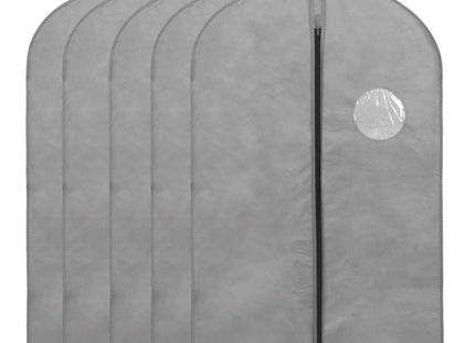 Kledinghoes - Kleding Organizer - Opberghoes - Ritssluiting - Venster - Grijs - 100 cm