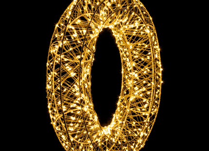 Kerstkrans | Lichtkrans | Kerst Decoratie | 45 cm
