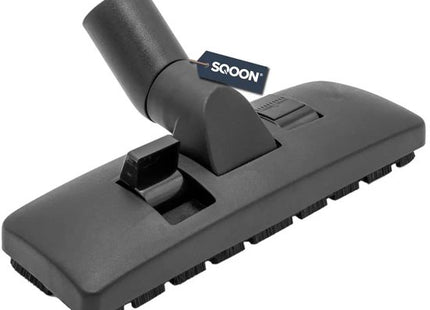 SQOON® Combi zuigmond 38 mm - 27 cm breed - Nylon haren - Geschikt voor universele stofzuigers met 38 mm aansluiting - Voor harde vloeren en tapijt
