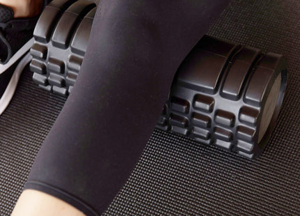 Foam Roller | Massage Roller | Trigger Point Massage | Fitness | Medium Hardheid | 33 cm | Zwart