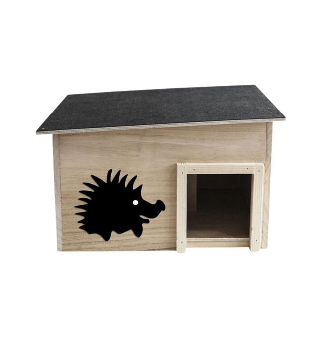 Egelhuis - Egelschuilhuis - Winterverblijf - Weerstbestendig -  Hout - 40x32x24 cm