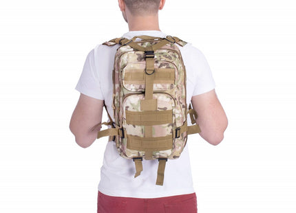 Rugzak | Backpack | Wandelrugzak | Tactical Backpack | 35 Liter | Camouflage | Groen/Camel/Beige