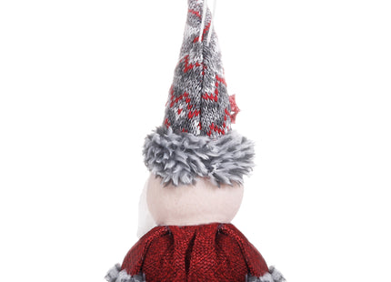 Kerstman Hangend - Kerstdecoratie - Kerstdwerg - Hangend - 19 cm