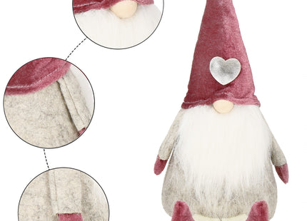 Kerstkabouter | Zittend | 1 Stuk | 40 cm