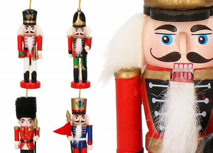 Notenkraker Kerst | 4 Stuks | Meerkleurig | 13.5 cm