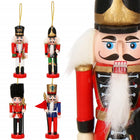 Notenkraker Kerst | 4 Stuks | Meerkleurig | 13.5 cm