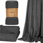 Fleece Deken | 70 x 160 cm | Grafiet