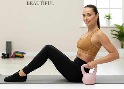 Actiget® Zachte Kettle Bell | Kettlebell | 4 kg | Roze