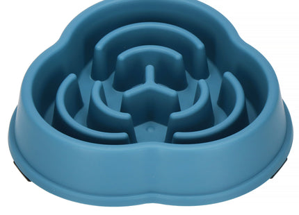 Voerbak - Likbak - Vertragen - Likmat - Speelgoed - Duurzaam - Blauw