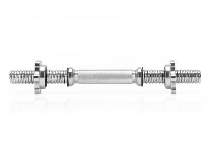 Korte Halterstang | Barbell | Chroomstaal | 36 cm | 1.8 KG | 28 MM