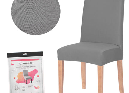 Stoelhoes - Voor Eetkamerstoelen - Met Stretch - Grafiet