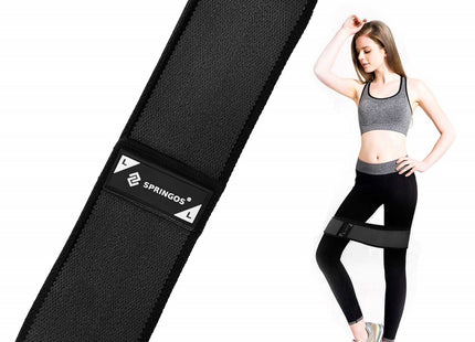 Weerstand Band | Weerstandselastieken | Weerstands Set | Fitness Elastiek | Zwart