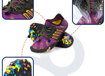 Waterschoenen - AQUA Shoes - Sneldrogend - Rubber - Unisex - Paars - Maat 38