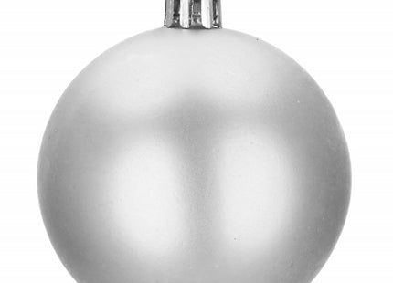 Kerstballen | 100 Stuks | Zilver Tinten