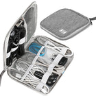 Etui | Reistas | Elektronica | Multifunctionele Elektronica Organizer | 25 x 19 x 2 cm | Grijs