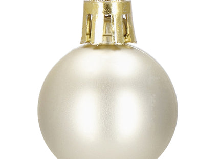 Kerstballen | 54 Stuks | 3 cm | Rood/Goud