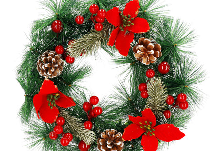 Kerstkrans | Kerst Decoratie | 35 cm